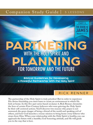 cover image of Partnering With the Holy Spirit and Planning For Tomorrow and the Future Study Guide